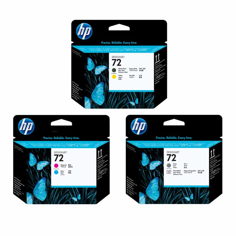 惠普（HP）T790/T795/T1300/T610/T1100绘图仪打印头 72号