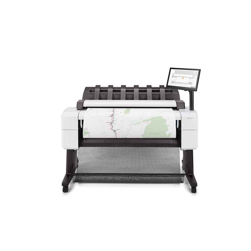 惠普HP DesignJet T2600dr PS MFP 双卷筒A0绘图仪+打印扫描复印 