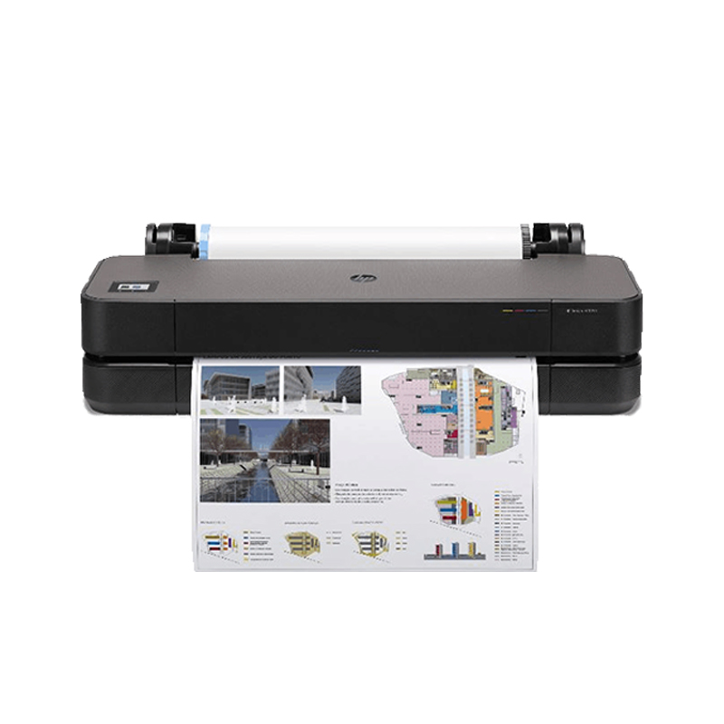 惠普绘图仪大幅面打印机 工程图蓝图效果图 HP T250 A1绘图仪